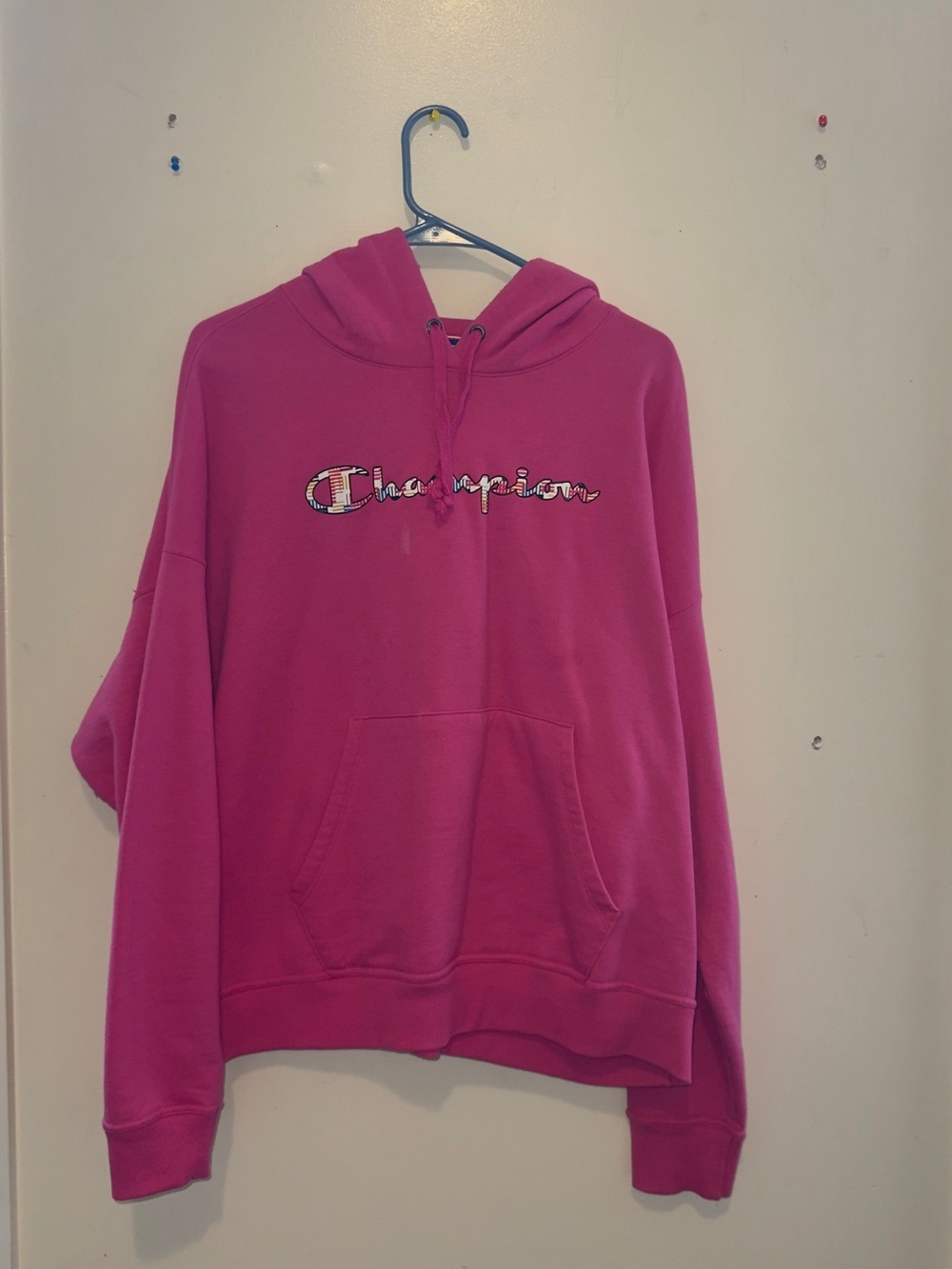 Champion Women’s Pink Hoodie Sweatshirt